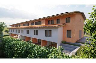 Wohnung kaufen in 83376 Truchtlaching, Familienfreundliche Neubau-Reihenhauswohnung Eckwohnung (EG+OG) mit Garten