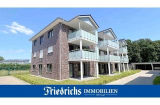 Wohnung mieten in 26169 Friesoythe, Neubau!3-Zimmer-EG-Wohnung mit Terrasse und Carport-Stellplatz in zentraler Lage von Friesoythe