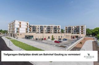 Garagen mieten in Banhofstraße 25-35, 82131 Gauting, komfortable Tiefgaragen-Stellplätze am Bahnhof Gauting - ab sofort zu vermieten