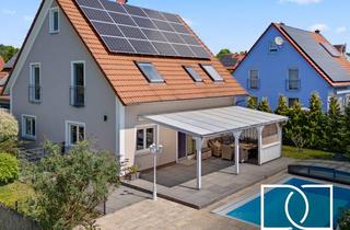 Einfamilienhaus kaufen in 92263 Ebermannsdorf, Traumhafte Lage! Hochwertiges Einfamilienhaus mit Pool und Panoramablick ins Grüne