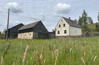 Bauernhaus kaufen in Buttergrund, 08258 Markneukirchen, Alleinlage - Bauernhof mit großer Scheune, Stall und Garagen UND viel Land