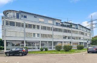 Büro zu mieten in 76344 Eggenstein-Leopoldshafen, Eggenstein-Leopoldshafen: Gewerbeeinheit mit Ausblick ins Grüne – ideal für Büro oder kleine Praxis