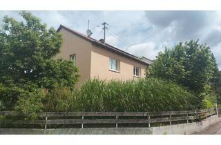 Immobilie mieten in Bürgermeister-Werdich-Straße, 89278 Nersingen, Schönes und warmes Blockhaus in Strass 1700 € - 110 m² - 5.0 Zi. mit Garten, Gemüse und Frucht.