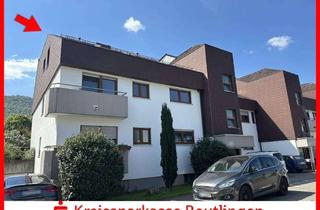 Wohnung kaufen in 72581 Dettingen, Helle 4-Zimmer-Maisonette mit Studio, 2 Loggien und großzügiger Wohnfläche