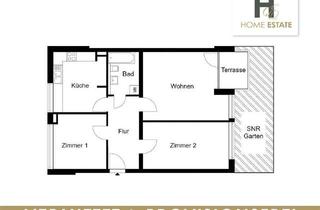 Wohnung kaufen in An Den Eichen 1B, 14513 Teltow, Vermietete 3 Zimmerwohnung mit Terrasse & Garten & Provisionsfrei
