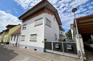 Haus kaufen in 69226 Nußloch, Sanierungsbedürftiges 2-3 Familienhaus in zentraler, ruhiger Wohnlage