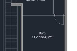 Büro zu mieten in Schubertstraße 10, 99423 Westvorstadt, Einzelbüro (2.11-1) in zentraler Lage + Gemeinschafts-Bad und Gemeinschafts-Küche
