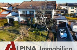 Doppelhaushälfte kaufen in 83059 Kolbermoor, Charmante Doppelhaushälfte mit Potenzial – sonniges Grundstück und viel Platz für die Familie