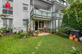 Wohnung kaufen in 82194 Gröbenzell, Charmante 2-Zimmer-Erdgeschosswohnung mit privatem Garten in autofreier Wohnanlage!