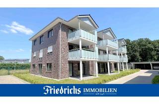 Wohnung mieten in 26169 Friesoythe, Neubau! 3-Zimmer-EG-Wohnung mit Terrasse und Carport-Stellplatz in zentraler Lage von Friesoythe
