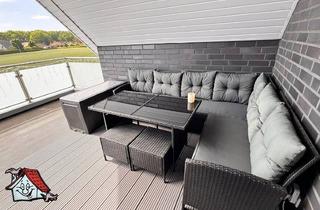 Wohnung mieten in 49757 Vrees, Moderne Obergeschosswohnung mit Balkon in Vrees zu vermieten!