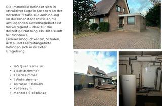 Einfamilienhaus kaufen in 49716 Meppen, Meppen - Immobilie in Meppen - Esterfeld *Nutzungsänderung *top vermietet