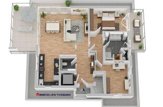 Penthouse kaufen in 46242 Fuhlenbrock, iTH: Penthouse in Perfektion – Elegantes Neubaujuwel mit großzügigen Balkonen im Fuhlenbrock!