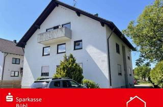 Wohnung kaufen in 77836 Rheinmünster, Lichtdurchflutet & gemütlich - 3,5 Zimmer-Wohnung in ruhiger Lage