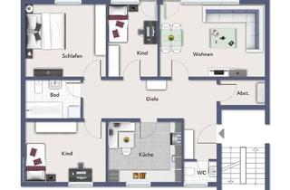 Wohnung kaufen in 77815 Bühl, Großzügige 3-4 Zimmer-Wohnung in moderner Wohnanlage in Bühl