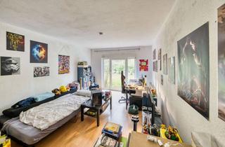 Wohnung kaufen in 35041 Marburg, Stilvolle 1-Zimmer-Erdgeschosswohnung mit EBK & Terasse in Marburg Wehrda