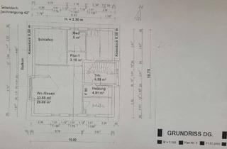 Wohnung mieten in 55291 Saulheim, Attraktive 3-Zimmer-DG-Wohnung mit EBK und Balkon zur Miete in Saulheim