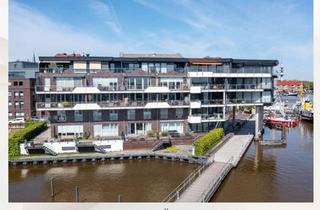 Penthouse mieten in 26725 Stadtzentrum, Wasserblick inklusive! Penthouse mit 2 Terrassen in Toplage