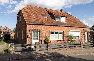 Doppelhaushälfte kaufen in Süderstraße 63, 25704 Meldorf, Mit Blick auf die Südermühle! - Doppelhaushälfte in Meldorf zu verkaufen