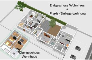 Haus kaufen in 32257 Bünde, kernsaniertes Wohnhaus mit Praxis/Büro/Einliegerwohnung - Teilfinanzierung d. Vermietung