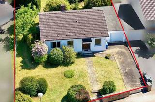 Grundstück zu kaufen in 64401 Groß-Bieberau, Traumgrundstück in Feldrandlage mit einmaligen Blick über die Stadt. Das Haus gibt es dazu