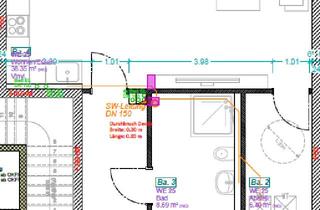Penthouse mieten in Hermann-Teuber-Straße 22, 47574 Goch, Penthouse 2-Zimmer-Wohnung mit Dachterasse