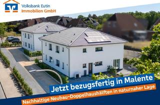 Wohnung mieten in 23714 Malente, Hochmoderne Doppelhaushälften in naturnaher Lage – Nachhaltiges Wohnen in Bad Malente