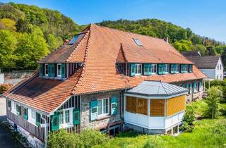 Villa kaufen in 64673 Zwingenberg, Denkmalgeschützte Metzendorf-Villa mit Nebengebäuden in schöner ruhiger Hanglage von Zwingenberg