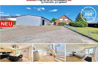 Grundstück zu kaufen in 24558 Henstedt-Ulzburg, Henstedt-Ulzburg - Der perfekte Ort zum Wohnen und Arbeiten: Wohn-Geschäftshaus mit Halle und großem Grundstück