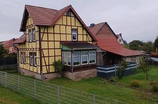 Einfamilienhaus kaufen in 99759 Sollstedt, Sollstedt - Einfamilienhaus Fachwerk Haus freistehend Niedegebra Fachwerkhaus