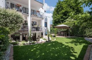 Wohnung kaufen in 65439 Flörsheim, Ihr eigenes Haus-im-Haus – mit Privatgarten, drei Terrassen und außergewöhnlicher Ausstattung