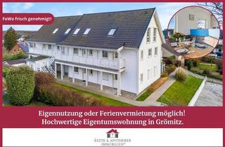 Wohnung kaufen in 23743 Grömitz, Eigennutzung oder Ferienvermietung möglich! Hochwertige Eigentumswohnung in Grömitz.