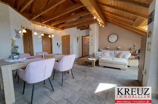 Wohnung kaufen in 63801 Kleinostheim, Gepflegte 3-Zimmer Dachgeschosswohnung mit Loggia und Ankleidezimmer