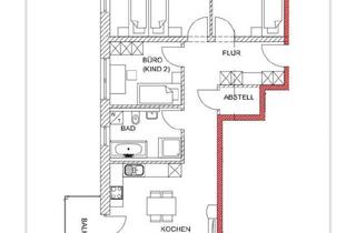 Wohnung mieten in 84061 Ergoldsbach, Schöne 4 Zimmer Wohnung mit Balkon in Ergoldsbach