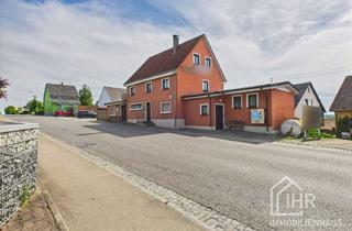 Gewerbeimmobilie kaufen in 88524 Uttenweiler, Gaststätte mit Potenzial – inkl. Pächter-Whg., Fremdzimmer, gew., Handel o. privat nutzbar