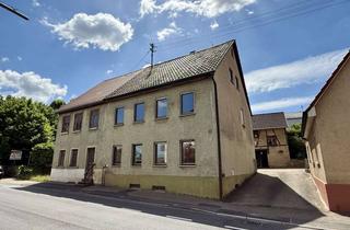Doppelhaushälfte kaufen in Schloßstr. 27, 74078 Kirchhausen, Helle Doppelhaushälfte mit Garten und Scheune in Kirchhausen-Heilbronn!