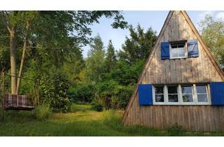 Haus kaufen in Ferienhaussiedlung, 99638 Kindelbrück, Günstige 2-Raum-Finnhütte in Bilzingsleben OT Düppel Kindelbrück