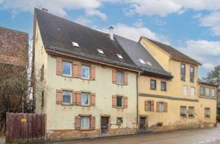 Doppelhaushälfte kaufen in 72160 Horb, Doppelhaushälfte mit viel Potential - idyllischer Garten und vielseitigen Parkmöglichkeiten
