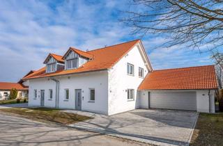 Haus mieten in 94522 Wallersdorf, ERSTBEZUG *Hochwertige und moderne Doppelhaushälfte samt Doppelgarage* KFW 55