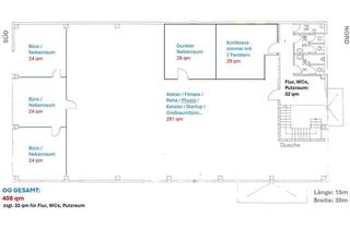 Büro zu mieten in Werkstr., 89290 Buch, Einzelflächen (66qm, 94qm, 170qm, 440qm, 660qm) in Halle mit Büro-, Lager-, Produktionsflächen