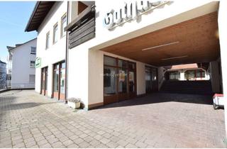 Gewerbeimmobilie kaufen in 88239 Wangen, Fensterreiche Erdgeschoss-Laden/Büro/Praxisflächen mit Stellplätze, zur Umnutzung in ein Gewerbe