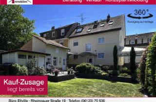 Doppelhaushälfte kaufen in 65795 Hattersheim, Schicke großzügige Doppelhaushälfte mit wunderschönem Garten in ruhiger Lage