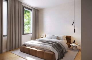 Wohnung kaufen in 51465 Bergisch Gladbach, Elegante 2-Zimmer-Neubauwohnung mit Balkon und Gemeinschaftsgarten direkt in der Innenstadt