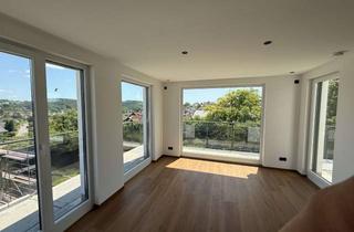 Penthouse mieten in Zehn Morgen, 74939 Zuzenhausen, Moderne Neubau-Penthouse-Wohnung mit großer Terrasse, Smart Home, Glasfaser und Garage.
