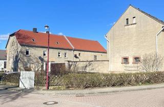 Haus kaufen in Hauptstraße xx, 04567 Kitzscher, Sommerpreis - Dreiseitenhof aus der2.Hälfte 19Jh, mit Wohnhaus, Stallungen ,Seitengebäude