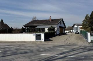 Gewerbeimmobilie kaufen in Trostbergerstraße 94+96, 84453 Mühldorf, Nähe Mühldorf, interessantes Anwesen mit 2 EFH und einer Halle