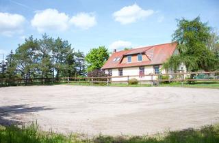 Einfamilienhaus kaufen in 15320 Neutrebbin, Idyllisches Einfamilienhaus mit Pferdehaltung in Alleinlage
