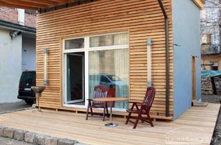 Haus mieten in 01097 Dresden, Möbliert/Furnished Tiny House mit Terrasse in Dresden-Neustadt 3 Personen