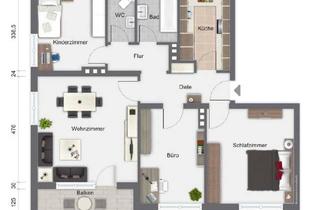 Wohnung kaufen in 32683 Barntrup, Barntrup - 4-Zimmer-Wohnung Zentrale Lage in Barntrup