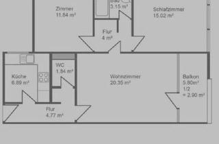 Wohnung kaufen in 82008 Unterhaching, Unterhaching - Provisionsfrei: 3 Zimmer Wohnung inkl. Stellplatz in Unterhaching